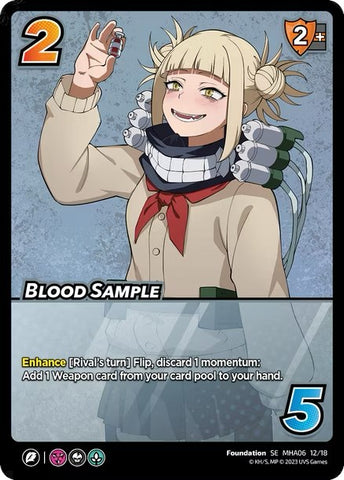 Blood Sample [Jet Burn]