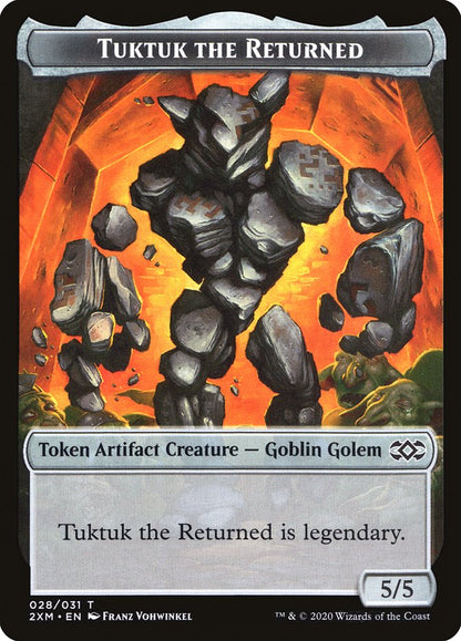 Myr (007) // Treasure Double-Sided Token [Double Masters Tokens]