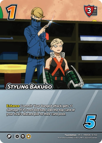 Styling Bakugo (XR) [Jet Burn]