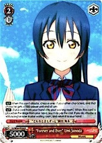 "Forever and Ever" Umi Sonoda (LL/W34-E038 R) [Love Live! Vol. 2]