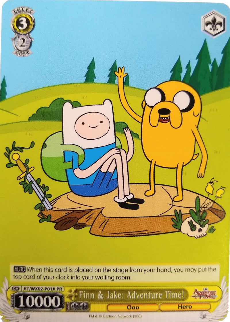 Finn & Jake: Adventure Time! (AT/WX02-P01A PR) (Promo) [Adventure Time]