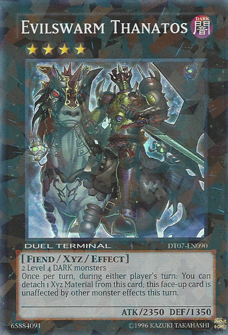 Evilswarm Thanatos [DT07-EN090] Super Rare