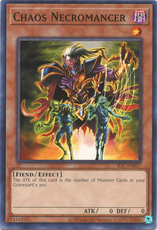 Chaos Necromancer (25th Anniversary) [IOC-EN017] Common