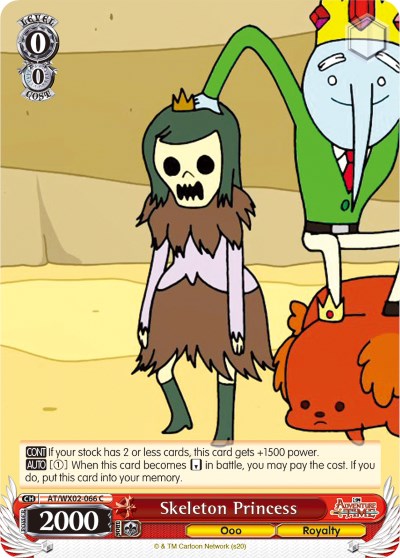 Skeleton Princess (AT/WX02-066 C) [Adventure Time]