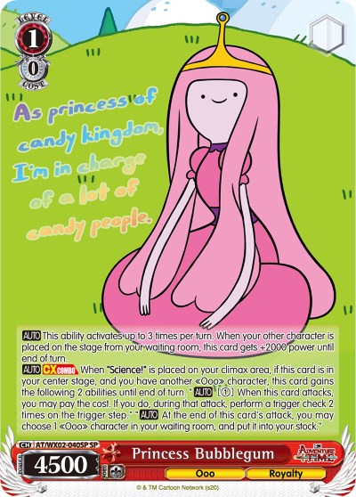 Princess Bubblegum (AT/WX02-040SP SP) [Adventure Time]