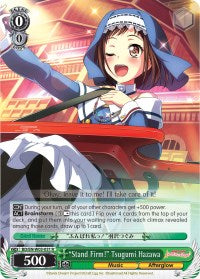 "Stand Firm!" Tsugumi Hazawa (BD/EN-W03-031 R) [BanG Dream! Girls Band Party! MULTI LIVE]