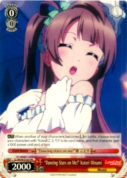 "Dancing Stars on Me!" Kotori Minami (LL/W34-E105 PR) (Promo) [Love Live! Vol. 2]